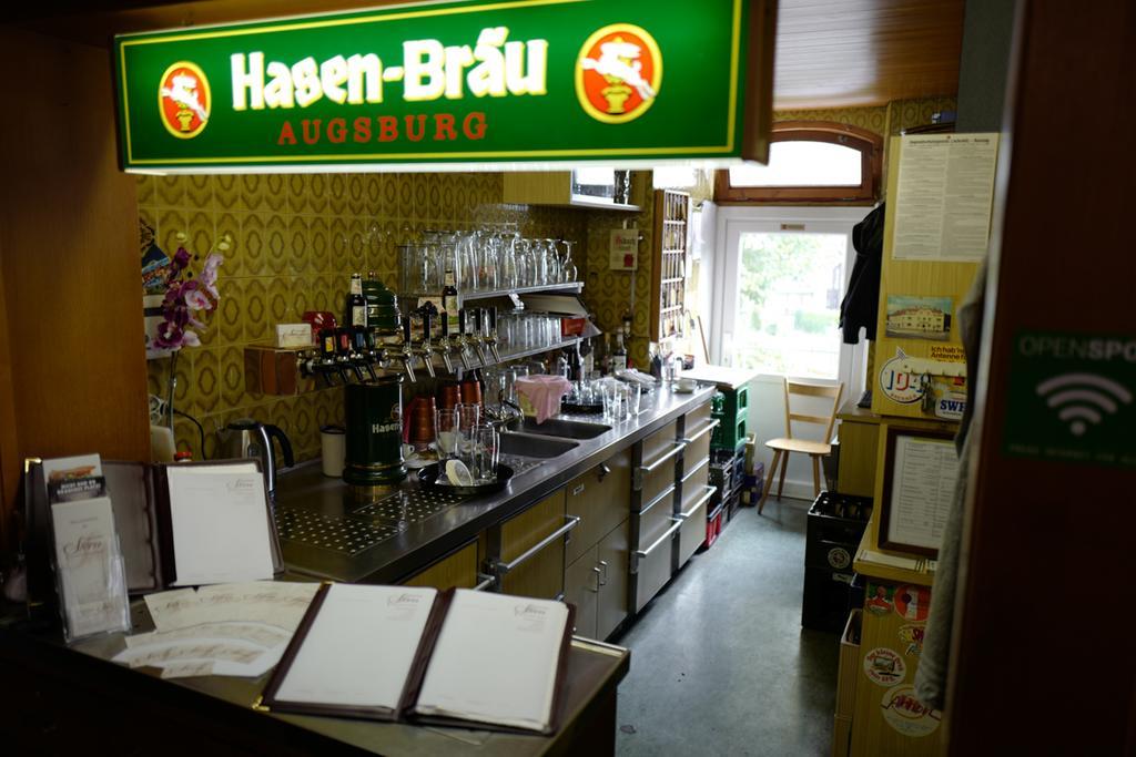 Hotel Stern Gersthofen Buitenkant foto